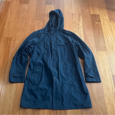 Chaqueta con capucha Brooks Brothers para hombre roja polar azul marino talla XXL Foto 1 de 4