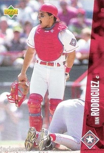 Ivan Rodriguez 1996 UD Collector’s Choice Cardzillion Toys R Us Exclusivo Mini - Imagen 1 de 1