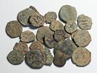 BYZANTINE. Lot de 25 pièces anciennes assorties non nettoyées