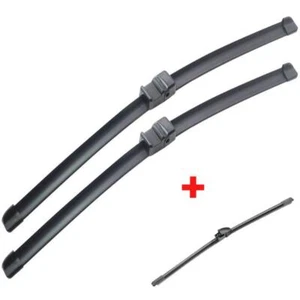 Braumach Front Rear Wiper Blades Aero for Ford Focus LS LT LV 2006-2011 - Picture 1 of 4