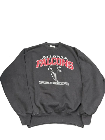 Vintage Atlanta Falcons Sweatshirt Mens XL Nutmeg Football 90s Cover