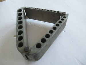 Ajax Folding Drill Index Stand 1/16" - 1/2" Drill Bits Vintage Rare B68 - Picture 1 of 9