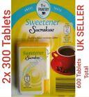 2 X Sweetener Sucralose (600 Tablets In Total) EXPIRE DATE TWO YEARS 