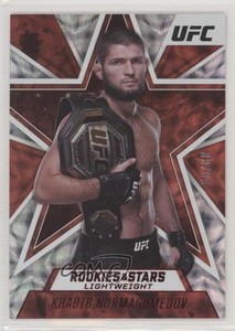 2021 Panini Chronicles UFC Rookies & Stars Asia Red /88 Khabib Nurmagomedov #81