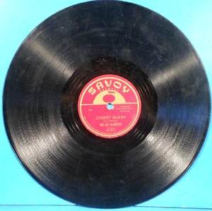 BIG JAY MCNEELEY CHERRY SMASH ~ MAN EATER 10" 1949 SAVOY NICE CONDITION!  VG!! - Picture 1 of 5