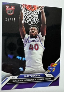 22/25* PARALLEL Flory Bidunga - 2024-25 Bowman U NOW® Basketball - Card 74 - Picture 1 of 3