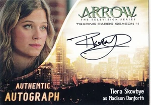 Cryptozoic Arrow Season 4 Auto Tiera Skovbye as Madison Danforth - Picture 1 of 1