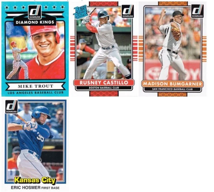 2015 Panini Donruss 棒球 #31-245 Vet & Rated 新秀 RC - 您可选 (a290) — 第 1/1 张图片
