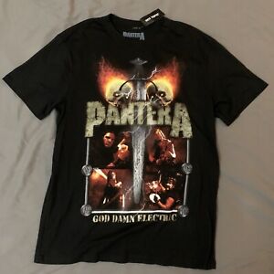 Pantera Official Small God Damn Electric T-Shirt - NWT New With Tags