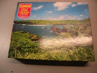 Rompecabezas Hoyle 1000 piezas SELLADO Hana Coast Maui  Foto 1 de 4