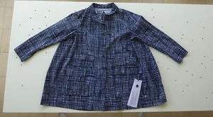 Rundholz Black Label jacket in pattern of blue check, size S large sized - Picture 1 of 12