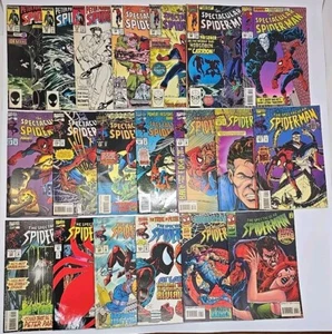 The Spectacular Spider-Man # 131-228 Not Complete Lot Of 20 Marvel Comics Books - Picture 1 of 12