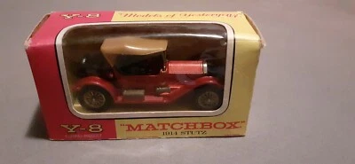 Lesney Matchbox 1969 Models Of Yesteryear Mint Emballé 1914 Stutz Roadster Y-8 - Bild 1 von 4