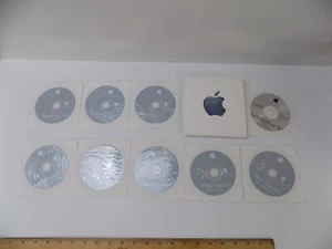 Mac OS 9 v.9.2.2 & OS X v.10.1.3 Power Mac G4 Software Restore Discs 1-5 - Picture 1 of 14