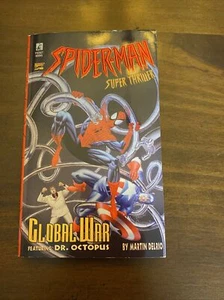 SpiderMan Super Thriller Global War Paperback Pocket Books 1997 - Picture 1 of 7