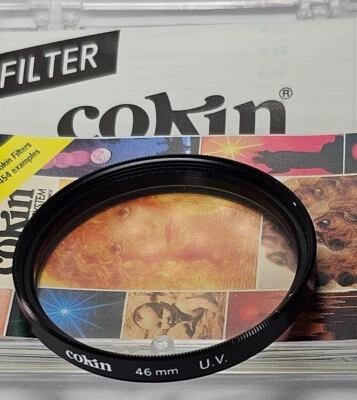 Cokin  France 46mm Genuine OEM UV Coated Glass Lens Protector Filter E-46 E46 - Image 1 of 4