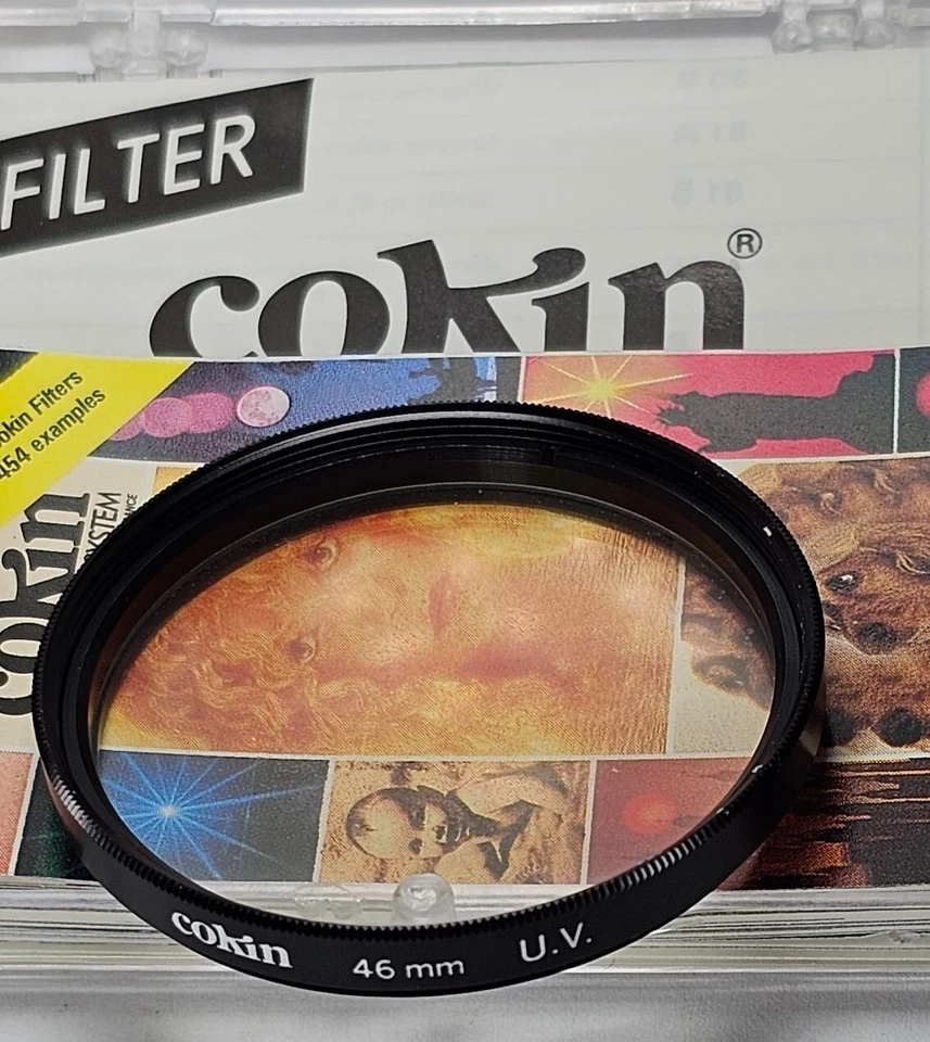 Cokin  France 46mm Genuine OEM UV Coated Glass Lens Protector Filter E-46 E46 - Image 1 of 4