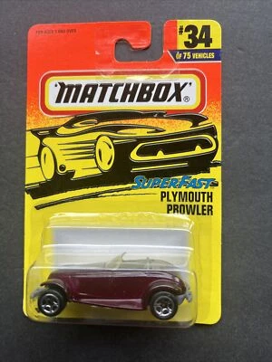 1996 MATCHBOX SUPER FAST PLYMOUTH PROWLER 34/75 - Image 1 of 2