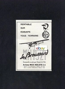 AVIONS MAX HOLSTE FRANKREICH LE BROUSSARD MH-1521 AD - Bild 1 von 1