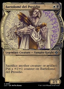 1x (301) Bartolome del Presidio - FOIL - SHOWCASE MTG The Lost Caverns of Ixalan - Picture 1 of 1