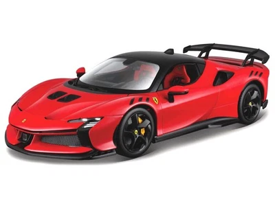 1:24 Ferrari SF90 XX Stradale -- Red -- Bburago Race & Play - Image 1 of 4