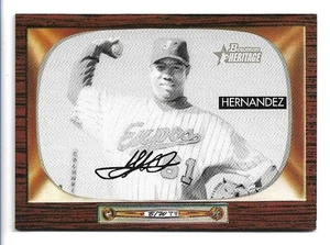 Livan Hernandez 2004 Bowman Heritage Black & White #147 - Montreal Expos - Picture 1 of 2