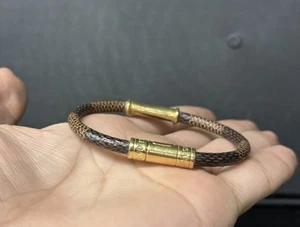 Louis Vuitton M8137F Keep It Bracelet Size 5 - Picture 1 of 6