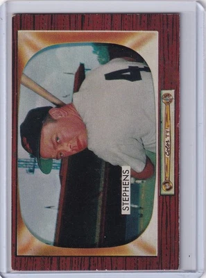 1955 Bowman Baseball #109 Vern Stephens - Baltimore Orioles - Image 1 of 2