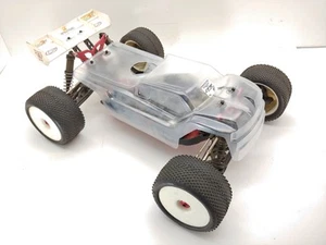 Losi 8ight-T 2.0 8T 2.0 1/8 Nitro Truggy Roller Rolling Chassis w/ Clear Body Us - Picture 1 of 18