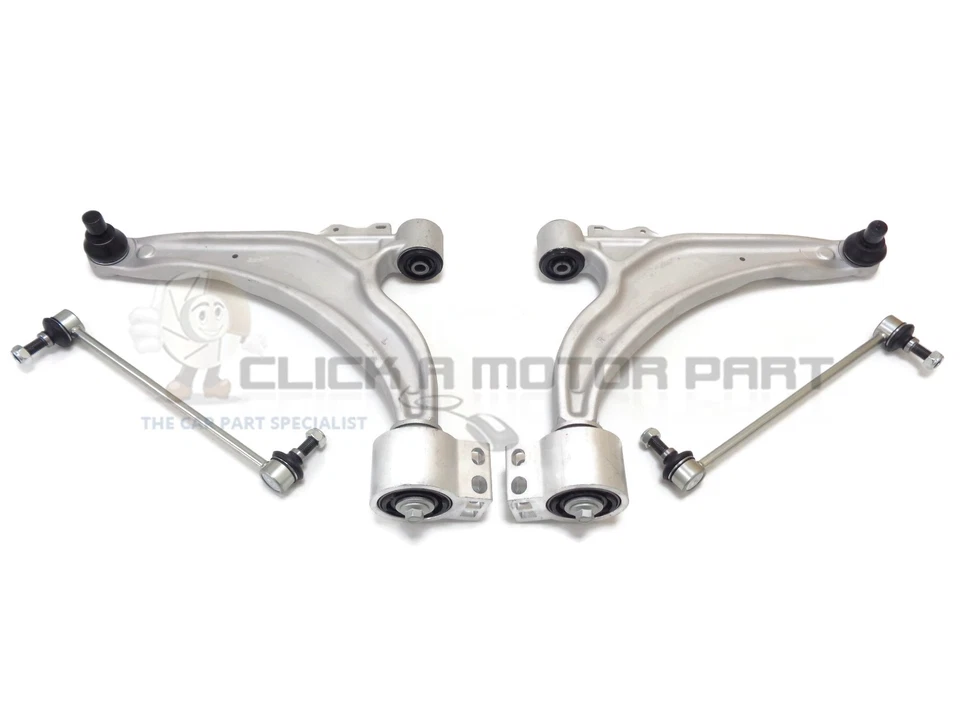 2 brazos de suspensión delanteros Wishbone y 2 eslabones para Chevrolet Orlando 2010-2015 Foto 1 de 1