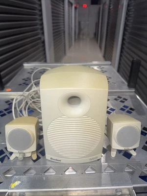 Boston Acoustics BA635 Computer Speakers Subwoofer System Tested Sounds Good - Image 1 of 4