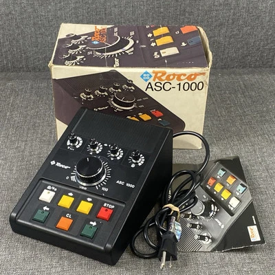 Vintage ROCO 960A Model Train Controller ASC-1000 with manual - Image 1 of 4