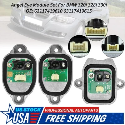 Novo para 15-19 BMW 320i 328i 330i F30 farol de LED conjunto de módulos de LED 63117419615 - Imagem 1 de 4