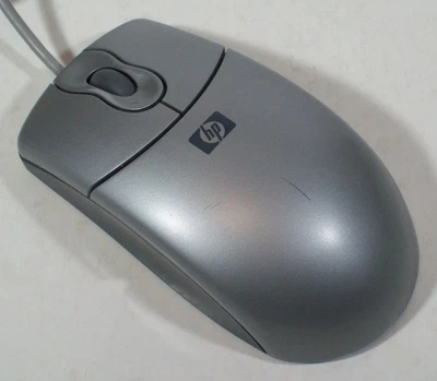 HP Wired Scrolling Mechanical Ball Mouse PS/2 5185-1212 Hewlett Packard 3 Button - Image 1 of 4
