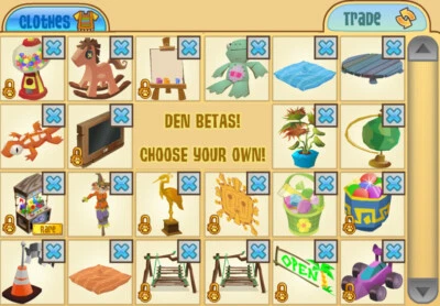 Animal Jam Classic AJ AJC You-Choose Member & Non-Member Den Betas (Read Desc.)