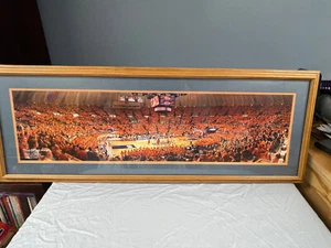 Illinois Fighting Illini Basketball "Paint the Hall Orange" Print 42"x 15 1/2" - Picture 1 of 5