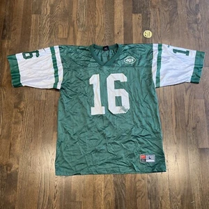 Maglia Vinny Testaverde #16 New York Jets anni 90 Nike Team verde taglia large - Foto 1 di 6