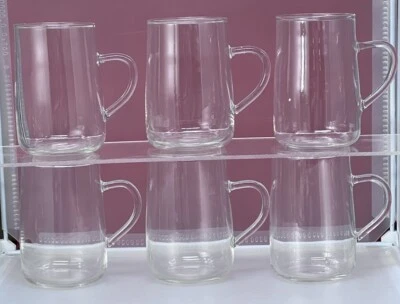 Taza de vidrio templado relax diseño italiano Bormioli Rocc 6 piezas 4" Foto 1 de 4