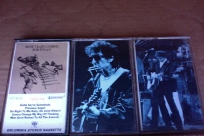 3 EX Cassette Tape Bob Dylan Slow Train Coming 30th Anniversary Concert Beatles - Image 1 of 4