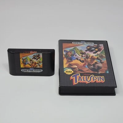 TaleSpin (Sega Genesis) Case & Cartridge (No Manual) TESTED - Image 1 of 2