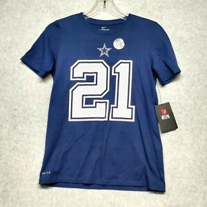 The Nike Tee Adult Medium T-Shirt Ezekiel Elliot 21 Dallas Cowboys Football NWT