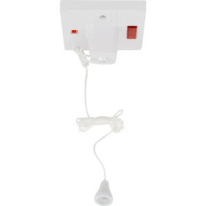 Axiom 45Amp Ceiling Shower Pull Cord Switch Dp With Neon - Picture 1 of 2