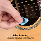 20Pcs Guitar Pick Grip Slip Proof Comfortable Rubber Round Pick Handles Firm SLK