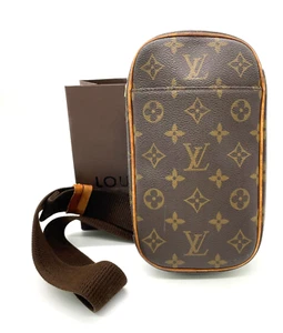 Auth Louis Vuitton Monogram Pochette Gange M51870 CrossbodyBag W/Bag NS061232 - Picture 1 of 21
