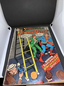 SUPERMAN'S PAL JIMMY OLSEN #106 {OCT 1967 DC} SILVER! VG SUPERSTITIOUS SUPERMAN! - Picture 1 of 4