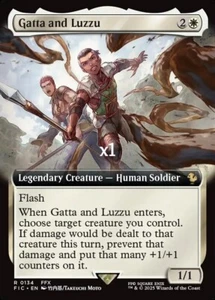 MTG Borderless Commander: Final Fantasy FIC Gatta and Luzzu MINT - Picture 1 of 1