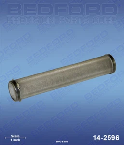 Bedford: Filter Element, Outler Manifold, 100 mesh, Titan, Wagner, Gema, Nordson - Picture 1 of 1
