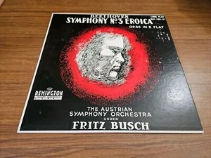 Fritz Busch Beethoven Symphony No.3 Eroica Remington R-199-21 LP Record Nice - Bild 1 von 3