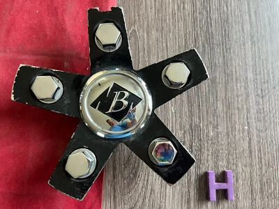 #H (1) Black Ice Wheels Center Cap VB8C C-VB8-CB SJ909-05 - Image 1 of 4