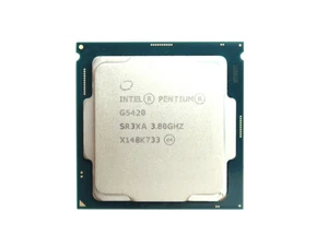 INTEL PENTIUM G5420 3.8GHZ SOCKET LGA1151 2-CORE 4-THREAD CPU PROCESSOR SR3XA - Picture 1 of 2